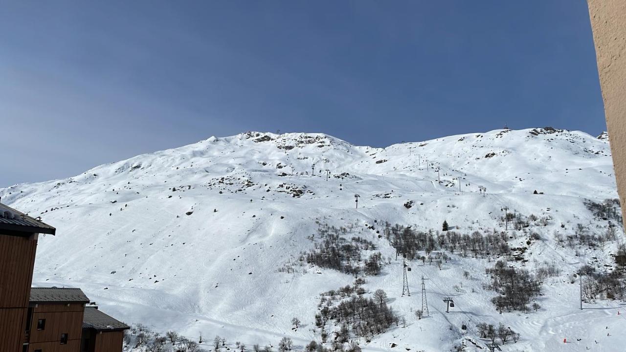 Appartement Pour 6 Personnes Au Pied Des Pistes Au Calme Aux Menuires Les Asters Saint-Martin-de-Belleville Luaran gambar