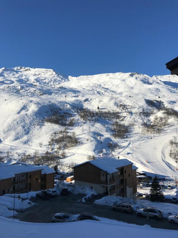 Appartement Pour 6 Personnes Au Pied Des Pistes Au Calme Aux Menuires Les Asters Saint-Martin-de-Belleville Luaran gambar