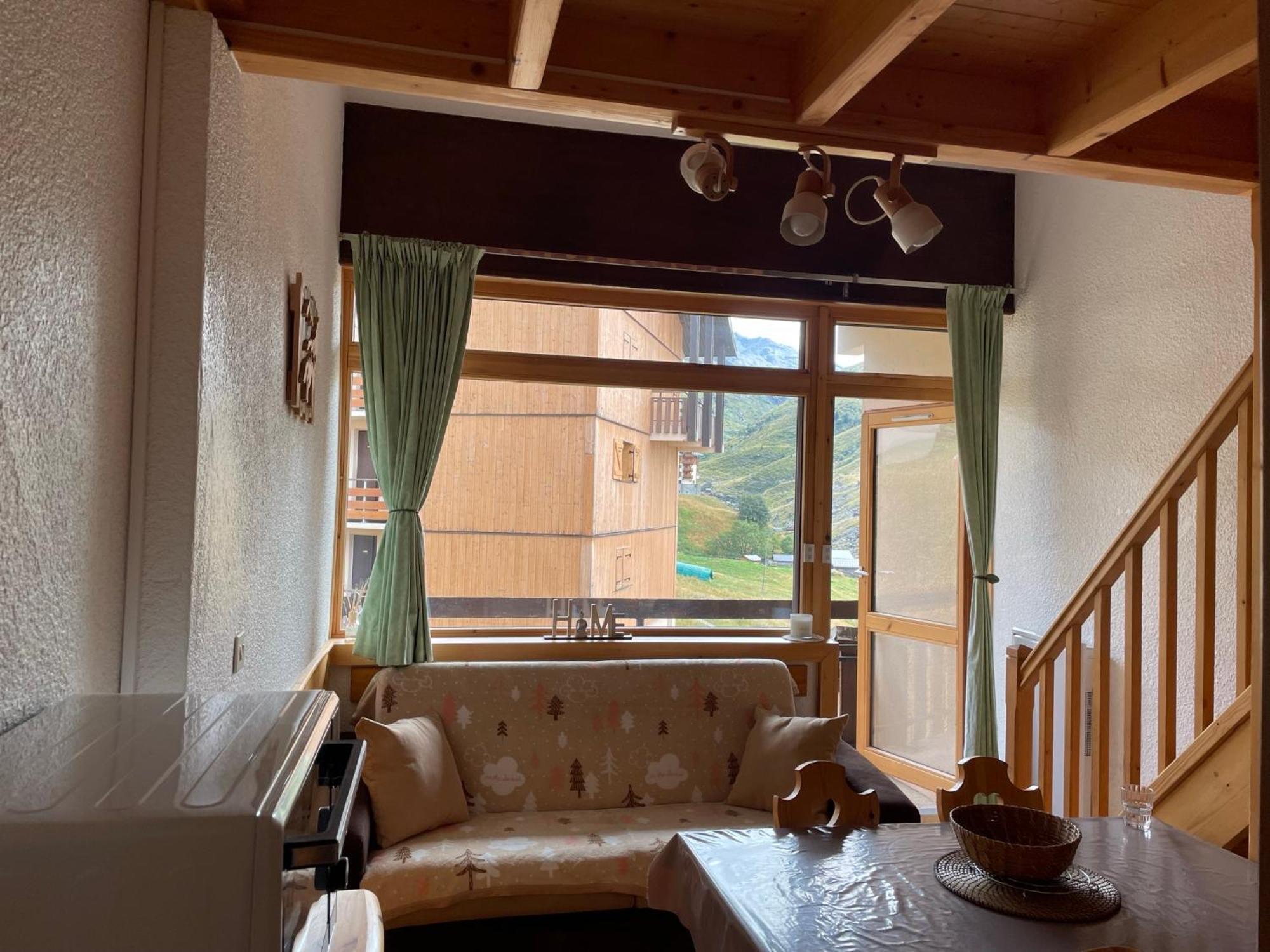 Appartement Pour 6 Personnes Au Pied Des Pistes Au Calme Aux Menuires Les Asters Saint-Martin-de-Belleville Luaran gambar