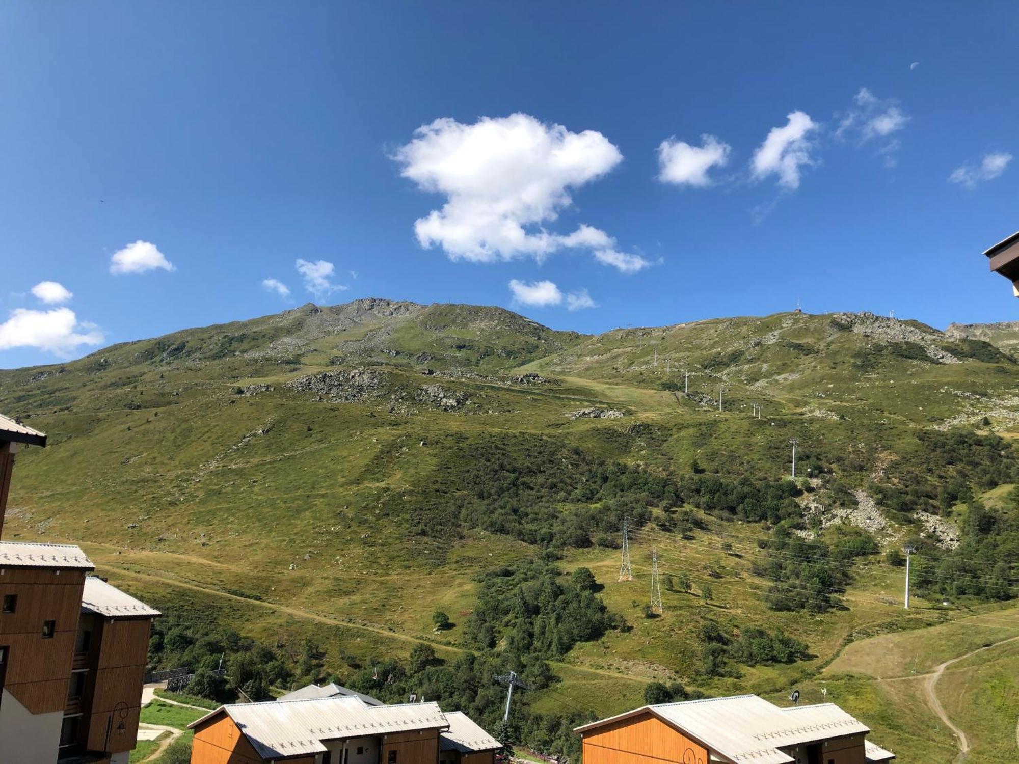 Appartement Pour 6 Personnes Au Pied Des Pistes Au Calme Aux Menuires Les Asters Saint-Martin-de-Belleville Luaran gambar